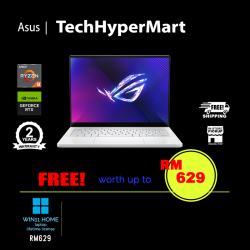 Asus ROG Zephyrus G14 GA403U-UQS096W 14" Laptop/ Notebook (Ryzen 9 8945HS, 16GB, 1TB, NV RTX4050, W11H, 120Hz)