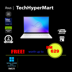 Asus ROG Zephyrus G14 GU405A-RSY016WP 14" Laptop/ Notebook (Ultra 9 386H, 32GB, 1TB, NV RTX5070Ti, W11H, 120Hz, AI)