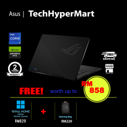 Asus ROG Zephyrus M16 GU604V-IN4018W-64-W11 16" Laptop/ Notebook (i9-13900H, 64GB, 1TB, NV RTX4070, W11H, 240Hz)
