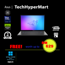 Asus ROG Zephyrus G16 GU605C-PQR045WP 16" Laptop/ Notebook (Ultra 9 285H, 32GB, 1TB, NV RTX5070, W11H, 240Hz, AI)