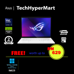 Asus ROG Zephyrus G16 GU605M-VQR182WO 16" Laptop/ Notebook (Ultra 9 185H, 32GB, 1TB, NV RTX4060, W11H, 240Hz)