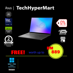 Asus ROG Zephyrus G16 GU606A-XTB038W-4-W11P-EPP 16" Laptop/ Notebook (Ultra 9 386H, 64GB, 4TB, NV RTX5090, W11P, 240Hz, AI)