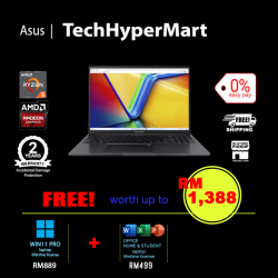 Asus Vivobook M1605N-AQMB150WS-1-W11P-EPP 16" Laptop/ Notebook (Ryzen 5 150, 16GB, 1TB, AMD Radeon, W11P, Off Home 2024 + Off 365 Basic)