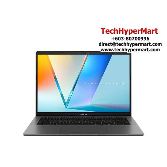 Asus Vivobook S M3407H-ASF220WS-24-W11 14" Laptop/ Notebook (Ryzen 5 220, 24GB, 512GB, AMD Radeon, W11H, Off Home 2024 + Off 365 Basic, AI)