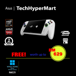 Asus ROG XBOX Ally RC73Y-ANH003W 7" Handhelds (Ryzen Z2 A, 16GB, 512GB, AMD Radeon, W11H, Touch)