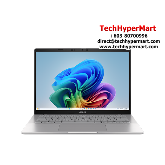 Asus Vivobook S14 S3407Q-ASF046WS 14" Laptop/ Notebook (Snapdragon X X1 26 100, 16GB, 1TB, Qualcomm Adreno, W11H, Off Home 2024 + Off 365 Basic, AI Chip)