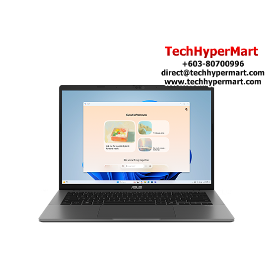 Asus Vivobook S14 S3407C-ASF745WS-W11P 14" Laptop/ Notebook (Ultra 7 255H, 16GB, 512GB, Intel, W11P, Off Home 2024 + Off 365 Basic, AI)