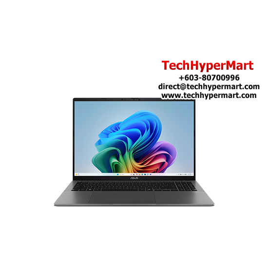 Asus Vivobook S16 S3607Q-ASH077WS 16" Laptop/ Notebook (Snapdragon X, 16GB, 512GB, Qualcomm Adreno, W11H, Off Home 2024 + Off 365 Basic, AI)