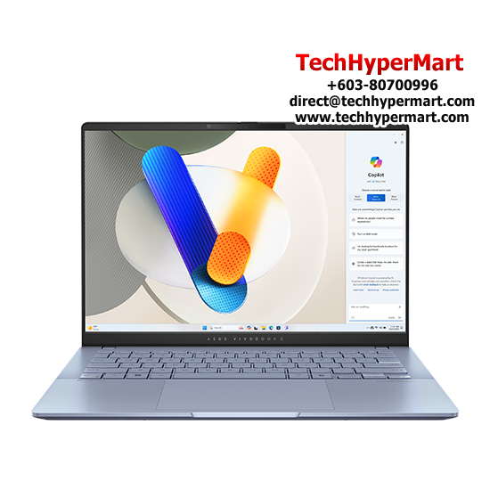 Asus Vivobook S5406M-AQD228WSM-1-W11P-EPP 14" Laptop/ Notebook (Ultra 7 155H, 16GB, 1TB, Intel Arc, W11P, Off H&S + Off 365 Basic) Asus Vivobook S5406M-AQD228WSM-1-W11P-EPP 14" Laptop/ Notebook (Ultra 7 155H, 16GB, 1TB, Intel Arc, W11P, Off H&S + Off 365 Basic)