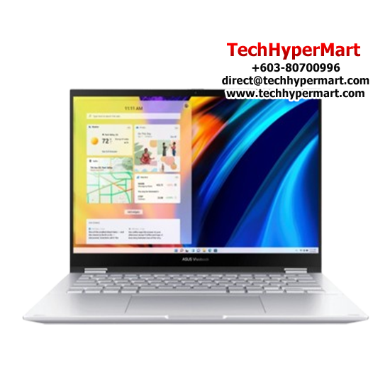 Asus VivoBook S 14 Flip TN3402Y-AKN206WS 14" Laptop/ Notebook (Ryzen 7 7730U, 16GB, 512GB, AMD Radeon, W11H, Off H&S, Touchscreen)