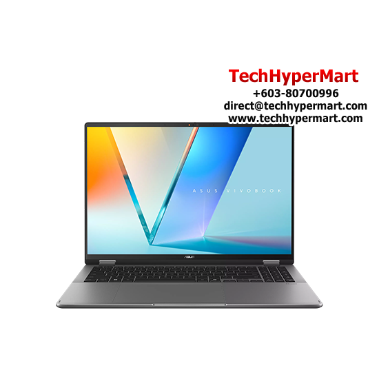 Asus Vivobook Flip TP3607S-ASI246WS 16" Laptop/ Notebook (Ultra 7 258V, 32GB, 512GB, Intel Arc, W11H, Off Home 2024 + Off 365 Basic, Touch, AI)