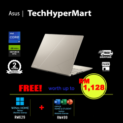 Asus Zenbook 14X UX3404V-CM9088WS 14.5" Laptop/ Notebook (i9-13900H, 32GB, 1TB, NV RTX3050, W11H, Off H&S)