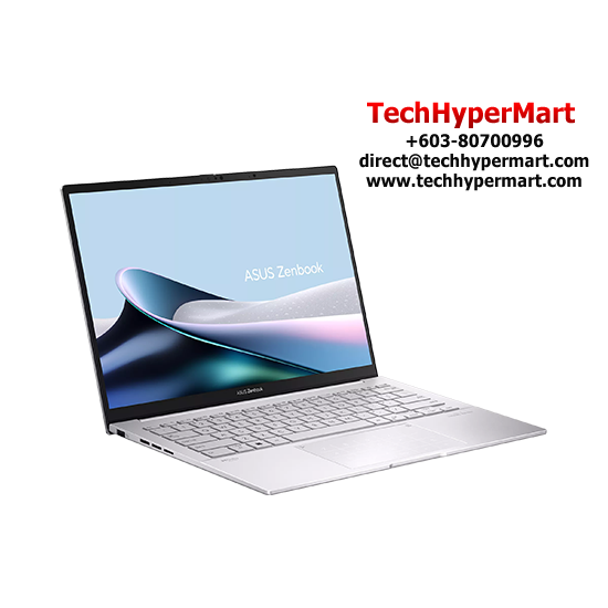 Asus Zenbook UX3405C-AQL246WS-W11P 14" Laptop/ Notebook (Ultra 5 225H, 16GB, 512GB, Intel Arc, W11P, Off Home 2024 + Off 365 Basic, Touchscreen, AI Chip)
