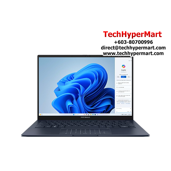 Asus Zenbook UX3405C-AQL248WS-1-W11P-EPP 14" Laptop/ Notebook (Ultra 5 225H, 16GB, 1TB, Intel Arc, W11P, Off Home 2024 + Off 365 Basic, Touchscreen, AI Chip)