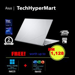 Asus Zenbook UX3405M-APP145WS 14" Laptop/ Notebook (Ultra 7-155H, 32GB, 1TB, Intel Arc, W11H, Off H&S)