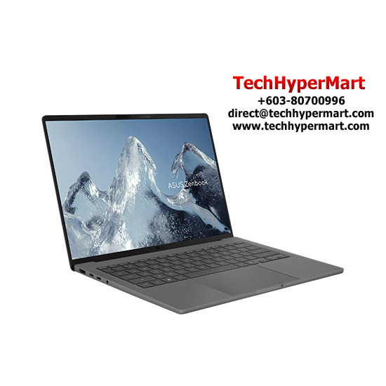 Asus Zenbook A UX3407N-AQD992WS-1-W11-EPP 14" Laptop/ Notebook (Snapdragon X2 Elite X2E88100, 16GB, 1TB, Qualcomm Adreno, W11H, Off Home 2024 + Off 365 Basic, AI Chip)