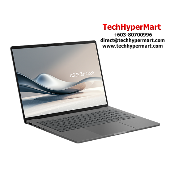 Asus Zenbook A14 UX3407R-AQD0328WS-2-W11P-EPP 14" Laptop/ Notebook (Snapdragon X Elite X1E 78 100, 32GB, 2TB, Qualcomm Adreno, W11P, Off Home 2024 + Off 365 Basic, AI Chip) Asus Zenbook A14 UX3407R-AQD0328WS-2-W11P-EPP 14" Laptop/ Notebook (Snapdragon X Elite X1E 78 100, 32GB, 2TB, Qualcomm Adreno, W11P, Off Home 2024 + Off 365 Basic, AI Chip)