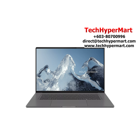 Asus Zenbook UX3607Q-ASH092WSP 16" Laptop/ Notebook (Snapdragon X, 16GB, 1TB, Qualcomm Adreno, W11H, Off Home 2024 + Off 365 Basic, AI)
