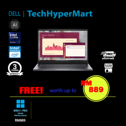 Dell Pro 14 PC14250-U7255u-16-512-W11P-BLK 14" Laptop/ Notebook (Ultra 7 255U, 16GB, 512GB, Integrated, W11P, AI Chip)