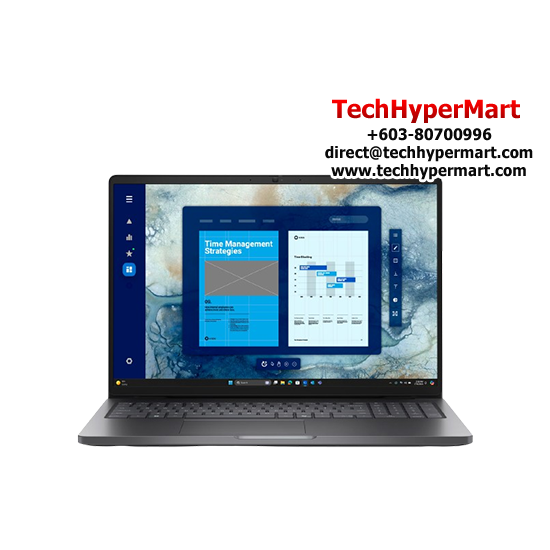 Dell Pro 16 PC16250-U5235u-16-512-W11P-BLK-C 16" Laptop/ Notebook (Ultra 5 235U, 16GB, 512GB, Integrated, W11P, AI Chip)