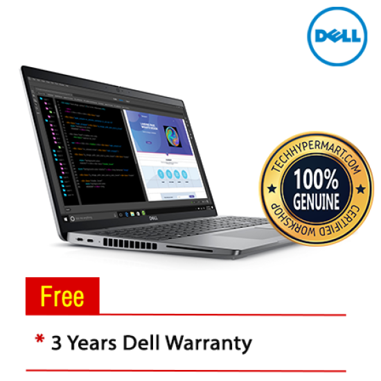 Dell Precision Mobile M3580-i76016G-512-W11 15.6" Laptop/ Notebook (i7-1370P, 16GB, 512GB, NV A500, W11P)