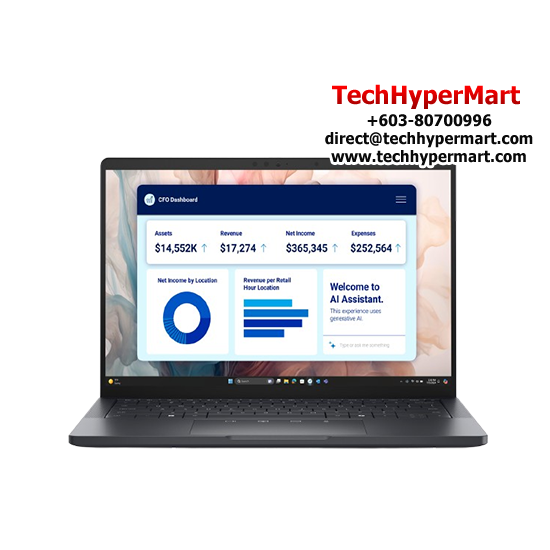 Dell Pro 13 Premium PA13250-U5238v-32-1TB-W11P 13.3" Laptop/ Notebook (Ultra 5 238V, 32GB, 1TB, Integrated, W11P, AI Chip)