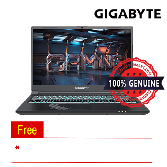 Gigabyte G5 KF5 GB-G5KF5H3MY383SH-24-W11 15.6" Laptop/ Notebook (i7-13620H, 24GB, 512GB, NV RTX4060, W11H, 144Hz)