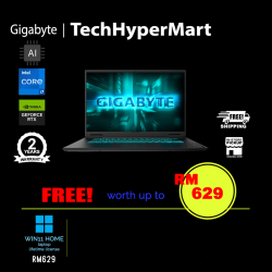 Gigabyte GAMING A16 CWHI3-MY894SH 16" Laptop/ Notebook (i7-13620H, 16GB, 1TB, NV RTX5070, W11H, 165Hz, AI Chip)