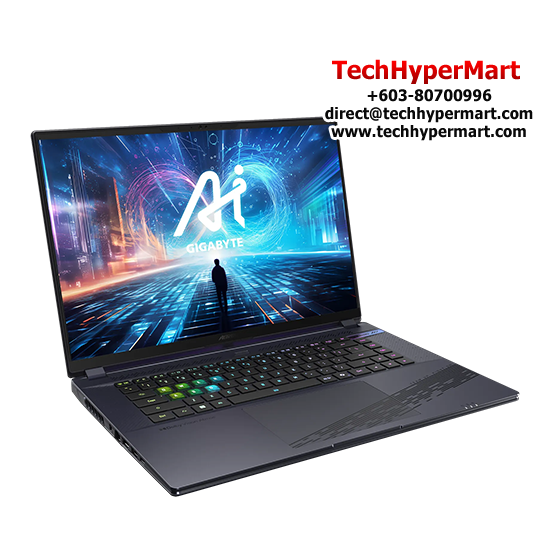 Gigabyte AORUS 16X GB-AKG-53MYC64SH-48-W11 16" Laptop/ Notebook (i7-14650HX, 48GB, 1TB, NV RTX4060, W11H, AI Chip) Gigabyte AORUS 16X GB-AKG-53MYC64SH-48-W11 16" Laptop/ Notebook (i7-14650HX, 48GB, 1TB, NV RTX4060, W11H, AI Chip)