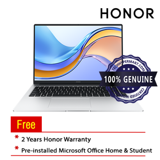 Honor MagicBook X 16 5301AEDX 16" Laptop/ Notebook (i5-1235U, 8GB, 512GB, Intel Iris Xe, W11H, Off H&S)