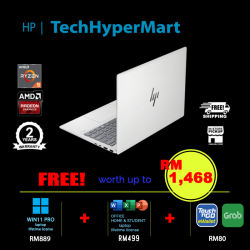 HP Pavilion Aero 13-bg0035AU-W11P 13.3" Laptop/ Notebook (Ryzen 5 8640U, 16GB, 512GB, AMD Radeon, W11P, Off H&S)