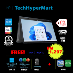 HP Pavilion x360 14-ek1038TU-1-W11-EPP 14" Laptop/ Notebook (i5-1335U, 16GB, 1TB, Intel Iris Xe, W11H, Off H&S, Touchscreen, Pen)