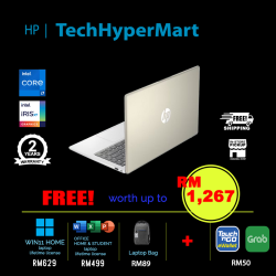 HP 14-ep0039TU-32-W11 14" Laptop/ Notebook (i7-1355U, 32GB, 512GB, Intel Iris Xe, W11H, Off H&S)