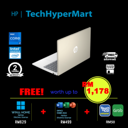 HP 14-ep0307TU-24-W11 14" Laptop/ Notebook (i7-1355U, 24GB, 512GB, Intel, W11H, Off Home 2024 + Off 365 Basic)