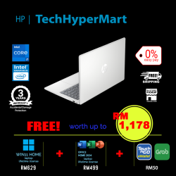 HP 14-ep0308TU-24-1-W11-EPP 14" Laptop/ Notebook (i7-1355U, 24GB, 1TB, Intel, W11H, Off Home 2024 + Off 365 Basic)