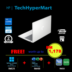 HP 14-ep0308TU-24-W11 14" Laptop/ Notebook (i7-1355U, 24GB, 512GB, Intel, W11H, Off Home 2024 + Off 365 Basic)