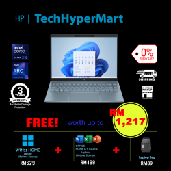 HP Pavilion Plus 14-ew1013TU-1-W11-EPP 14" Laptop/ Notebook (Ultra 5 125H, 16GB, 1TB, Intel Arc, W11H, Off H&S)