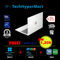 HP Pavilion Plus 14-ew1117TU-1-W11-EPP 14" Laptop/ Notebook (Ultra 5 125H, 16GB, 1TB, Intel Arc, W11H, Off Home 2024 + Off 365 Basic)