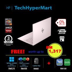 HP Pavilion Plus 14-ey0028AU-1-W11-EPP 14" Laptop/ Notebook (Ryzen 7 7840U, 16GB, 1TB, AMD Radeon, W11H, Off H&S)