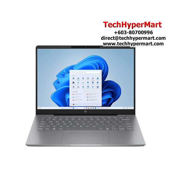 HP OmniBook 7 AI 14-fr0071TU-1-W11P-EPP 14" Laptop/ Notebook (Ultra 7 255U, 16GB, 1TB, Intel, W11P, Off Home 2024 + Off 365 Basic, AI)