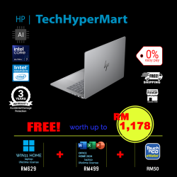 HP OmniBook 7 NGAI 14-hg0056TU-2-W11-EPP 14" Laptop/ Notebook (Ultra 7 356H, 32GB, 2TB, Intel, W11H, Off Home 2024 + Off 365 Basic, AI)