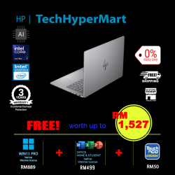HP OmniBook 7 NGAI 14-hg0056TU-2-W11P-EPP 14" Laptop/ Notebook (Ultra 7 356H, 32GB, 2TB, Intel, W11P, Off Home 2024 + Off 365 Basic, AI)