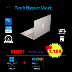 HP OmniBook 5 14-hk0034TU 14" Laptop/ Notebook (Core 5 120U, 16GB, 512GB, Intel, W11H, Off Home 2024 + Off 365 Basic)