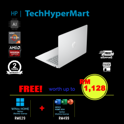 HP OmniBook 5 14-hn0018AU 14" Laptop/ Notebook (Ryzen 5 230, 16GB, 512GB, AMD Radeon, W11H, Off Home 2024 + Off 365 Basic, Touch, AI)