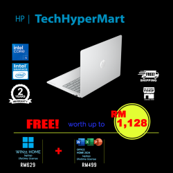 HP OmniBook 3 14-hu0087TU 14" Laptop/ Notebook (Core 5 120U, 8GB, 512GB, Intel, W11H, Off Home 2024 + Off 365 Basic)