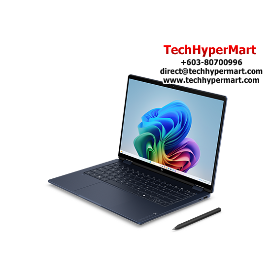 HP OmniBook X Flip 2-in-1 NGAI 14-kc0063AU-W11P 14" Laptop/ Notebook (Ryzen AI 7 445, 16GB, 512GB, AMD Radeon, W11P, Off Home 2024 + Off 365 Basic, Touch, AI)