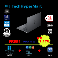 HP OmniBook Ultra NGAI 14-kd0014TU-2-W11-EPP 14" Laptop/ Notebook (Ultra 7 356H, 32GB, 2TB, Intel, W11H, Off Home 2024 + Off 365 Basic, Touch, AI)
