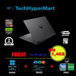 HP Victus 15-fb3719AX-1-W11-EPP 15.6" Laptop/ Notebook (Ryzen 5 8645HS, 16GB, 512GB, NV RTX2050, W11P, Off Home 2024, 144Hz)