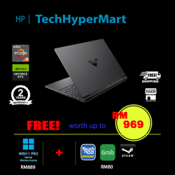 HP Victus 15-fb3721AX-40-W11P 15.6" Laptop/ Notebook (Ryzen 5 8645HS, 40GB, 512GB, NV RTX4050, W11P, 144Hz)