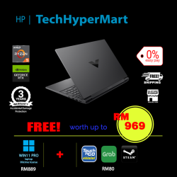 HP Victus 15-fb3721AX-40-1-W11P-EPP 15.6" Laptop/ Notebook (Ryzen 5 8645HS, 40GB, 1TB, NV RTX4050, W11P, 144Hz)